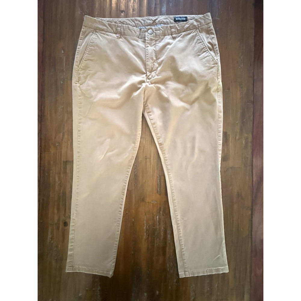 Bonobos Slim Fit Chino Pants Mens 38x30 Khaki Tan